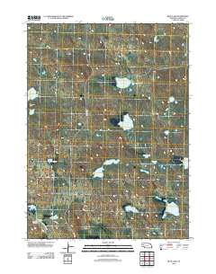 Beck Lake 2011 topographic map thumbnail