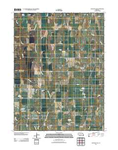 Arapahoe NW 2011 topographic map thumbnail