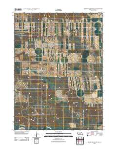 Bennett Reservoir East 2011 topographic map thumbnail
