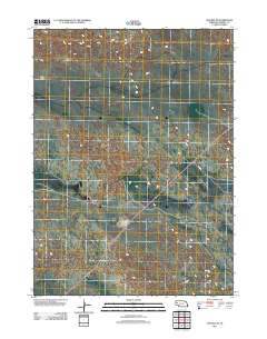 Angora NE 2011 topographic map thumbnail