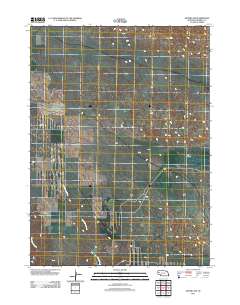 Angora NW 2011 topographic map thumbnail