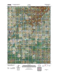 Ainsworth 2011 topographic map thumbnail