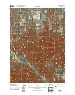 Bordeaux 2011 topographic map thumbnail