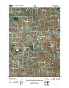 Bornemann Lake 2011 topographic map thumbnail