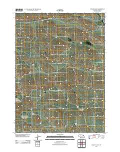 Barent Valley 2011 topographic map thumbnail