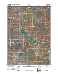 Agate 2011 topographic map thumbnail