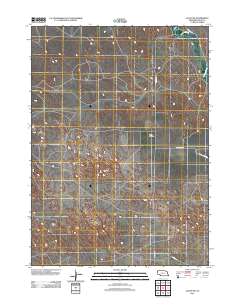 Agate NW 2011 topographic map thumbnail