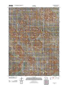 Agate SW 2011 topographic map thumbnail