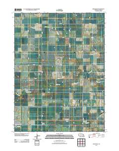 Bradshaw 2011 topographic map thumbnail