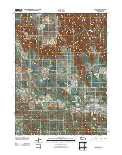 Broken Bow 2011 topographic map thumbnail