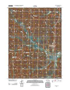 Ceresco 2011 topographic map thumbnail