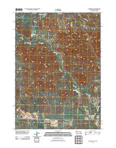 Chadron NE 2011 topographic map thumbnail