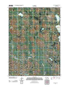 Chain Lake 2011 topographic map thumbnail