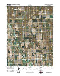 Burger Canyon SE 2011 topographic map thumbnail