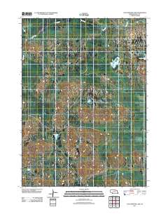 Cottonwood Lake 2011 topographic map thumbnail