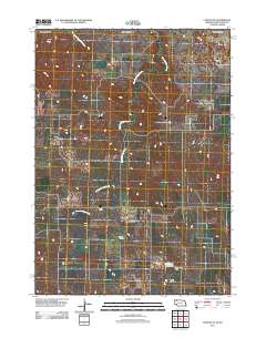 Clinton NE 2011 topographic map thumbnail