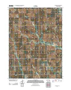 Closter SW 2011 topographic map thumbnail