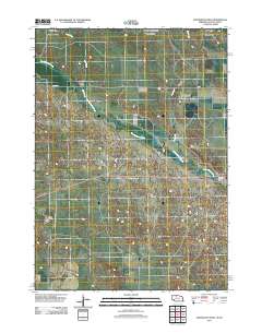 Crookston West 2011 topographic map thumbnail