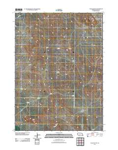 Chalk Buttes 2011 topographic map thumbnail