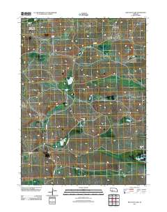 Bean Soup Lake 2011 topographic map thumbnail