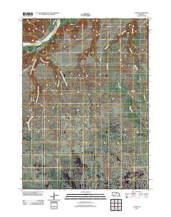 Carns 2011 topographic map thumbnail