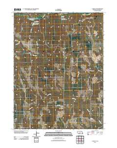 Curtis SE 2011 topographic map thumbnail