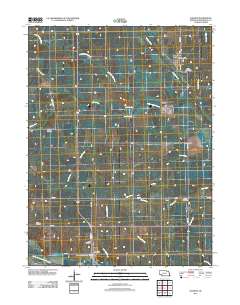Dawson 2011 topographic map thumbnail