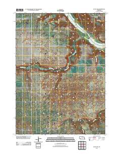 Butte SW 2011 topographic map thumbnail