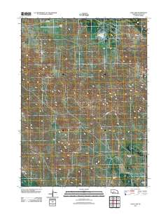 Cody Lake 2011 topographic map thumbnail