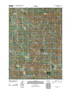 Cody Lake NW 2011 topographic map thumbnail