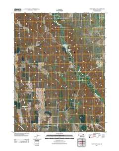 Camp Hayes Lake 2011 topographic map thumbnail