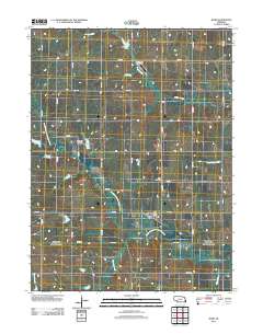 Burr 2011 topographic map thumbnail