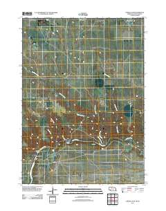 Cornell Dam 2011 topographic map thumbnail