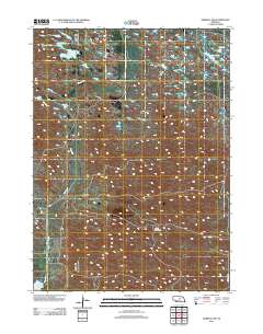 Burwell NW 2011 topographic map thumbnail