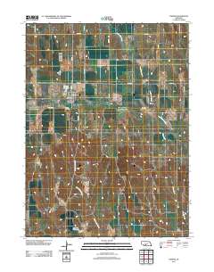 Farnam 2011 topographic map thumbnail