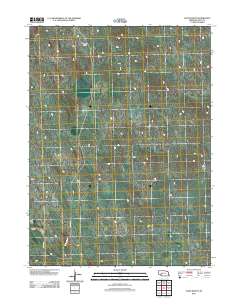 Glinn Ranch 2011 topographic map thumbnail