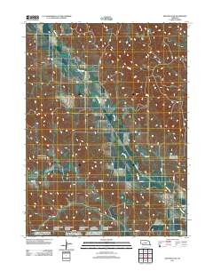 Eddyville SW 2011 topographic map thumbnail