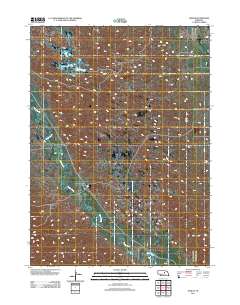 Gables 2011 topographic map thumbnail