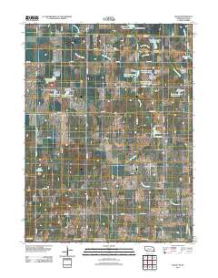 Diller 2011 topographic map thumbnail