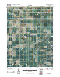 Elm Creek SE 2011 topographic map thumbnail