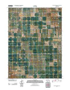 Dittons Creek NE 2011 topographic map thumbnail
