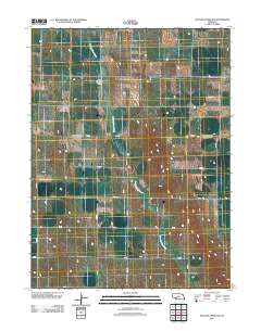 Dittons Creek NW 2011 topographic map thumbnail