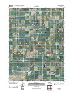 Durant 2011 topographic map thumbnail