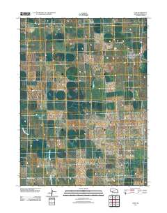 Elsie 2011 topographic map thumbnail