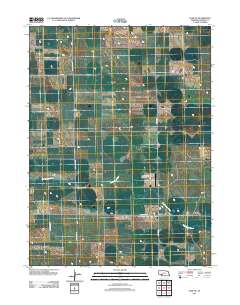 Elsie NE 2011 topographic map thumbnail