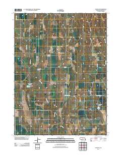 Eustis SE 2011 topographic map thumbnail