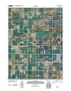 Friend 2011 topographic map thumbnail