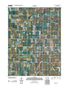Friend SE 2011 topographic map thumbnail