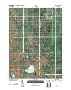 Dora Lake 2011 topographic map thumbnail