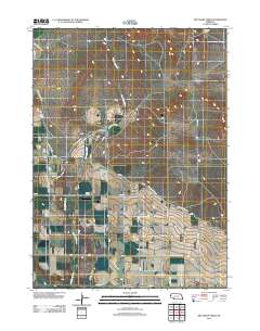 Dry Sheep Creek 2011 topographic map thumbnail